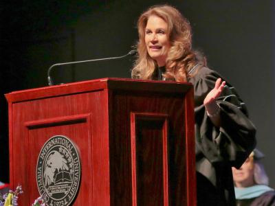 Former Congresswoman Michele Bachmann fires up CIU graduates You